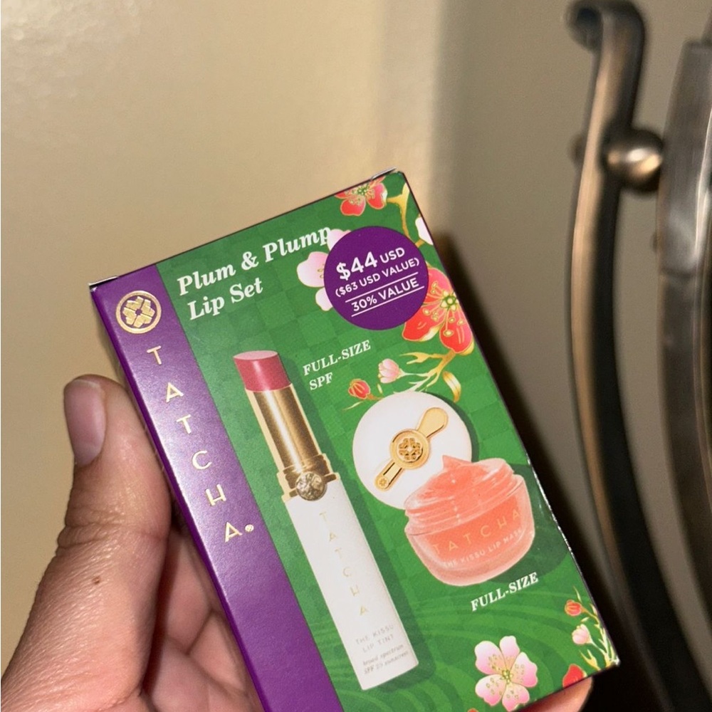 Tatcha Pink Lip Balm Gloss